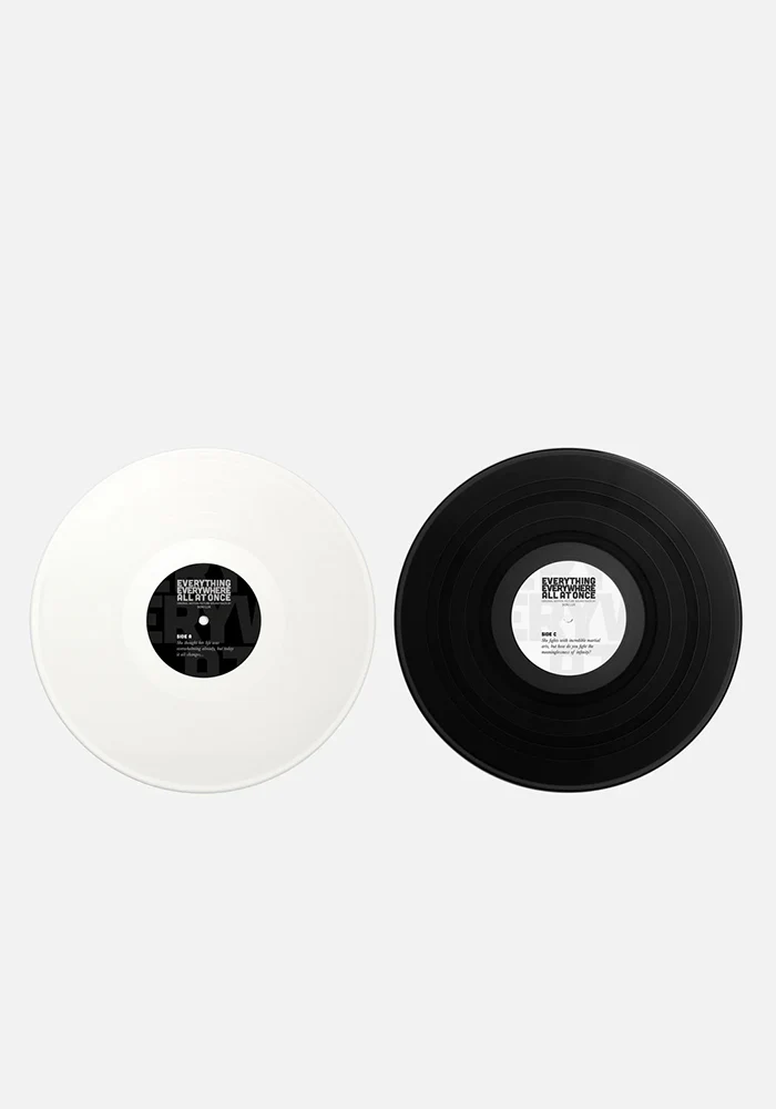 Soundtrack - Everything Everywhere All At Once Motion Picture Soundtrack 2LP (Black & White) - Image 3