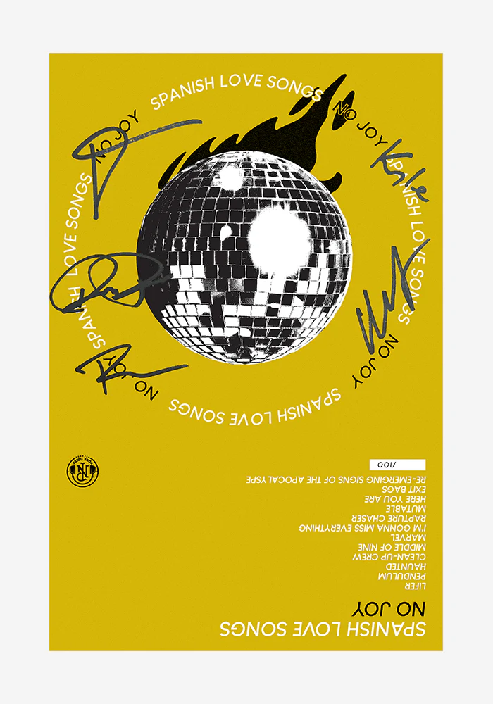 No Joy LP (Color) With Autographed Cover Wrap - Image 2