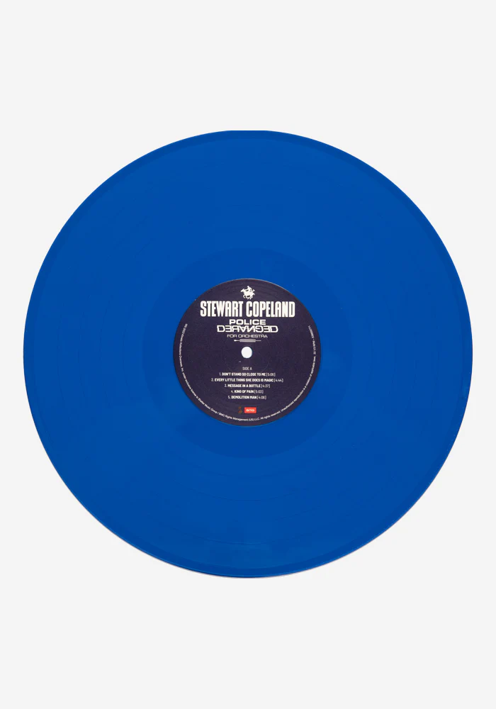 Police Deranged LP (Color) With Autographed Insert - Image 2