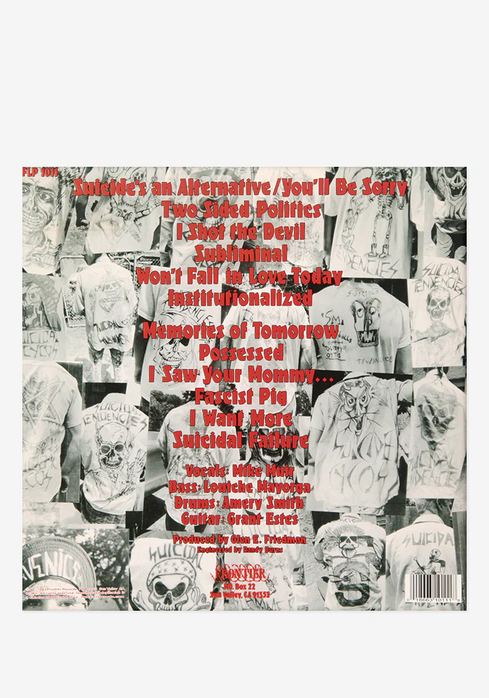 Suicidal Tendencies Exclusive LP - Image 3