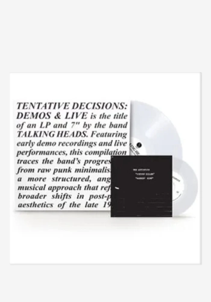 Tentative Decisions: Demos & Live LP + 7" Single (RSD Exclusive)