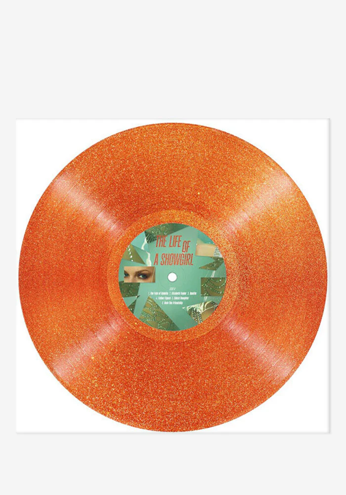 The Life of a Showgirl LP (Orange Glitter) - Image 2