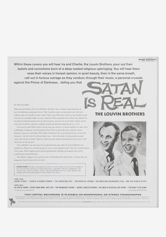 Satan Is Real Exclusive LP - Image 4