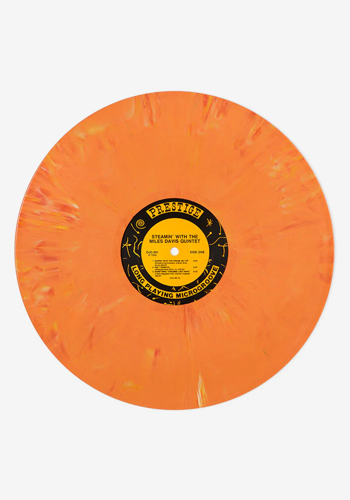 Steamin' With The Miles Davis Quintet Exclusive LP (Orange) - Image 2