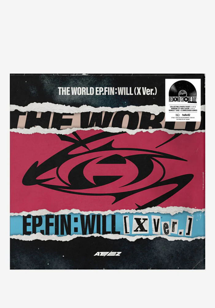 THE WORLD EP.FIN : WILL (RSD Exclusive, Limited Edition, With Bonus 7 inch, Gatefold LP Jacket)