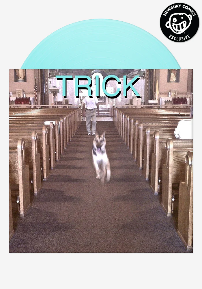 Trick Exclusive 2LP - Transparent Aqua Blue Vinyl w/ Black 7 Inch