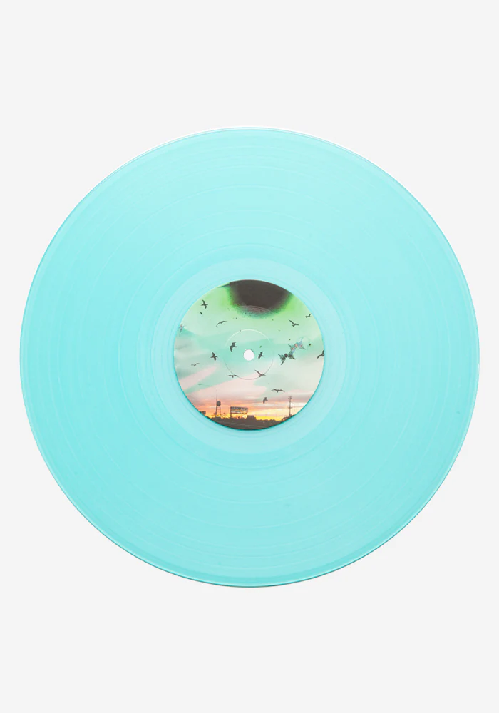 Trick Exclusive 2LP - Transparent Aqua Blue Vinyl w/ Black 7 Inch - Image 2