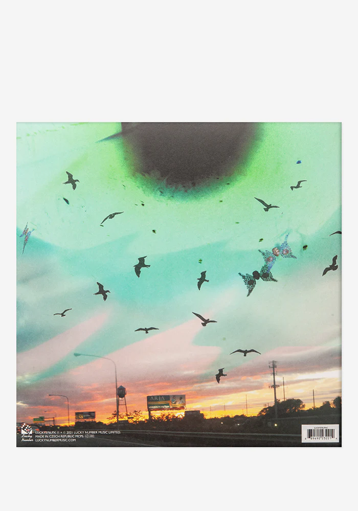 Trick Exclusive 2LP - Transparent Aqua Blue Vinyl w/ Black 7 Inch - Image 4