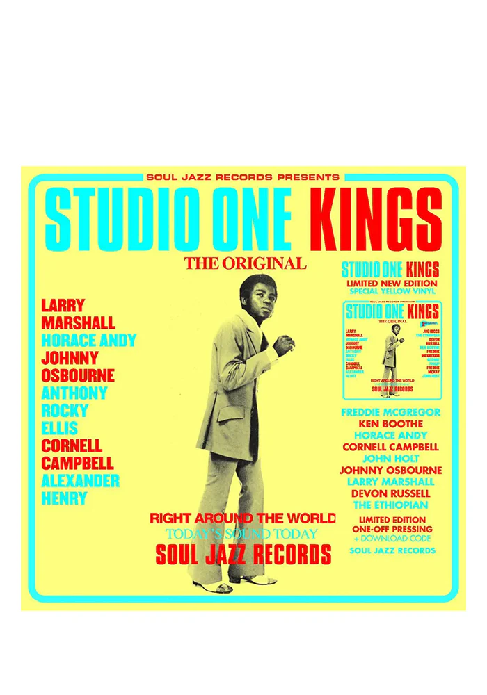 Soul Jazz Records Presents STUDIO ONE KINGS 2LP (Color)