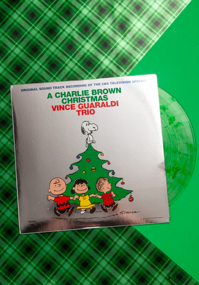 A Charlie Brown Christmas Exclusive Green Swirl LP - Image 3