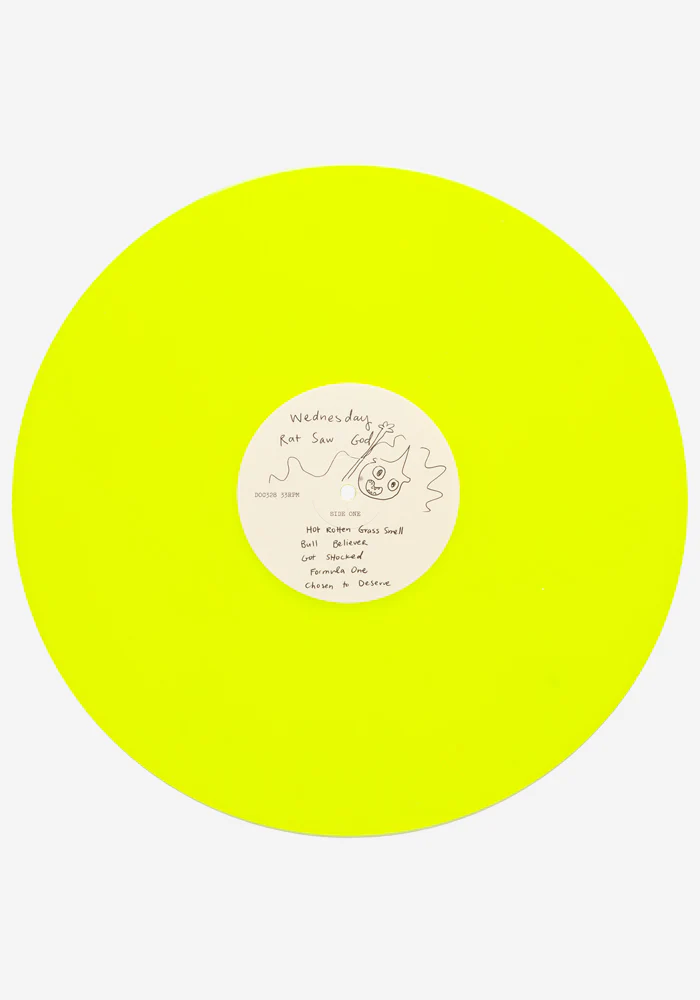 Rat Saw God LP (Yellow) with Autographed Postcard - Image 3