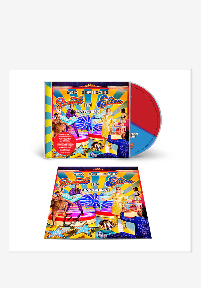 Who Believes In Angels? (Indie Excl.) Elton John Signed Tri-Color CD - Image 2